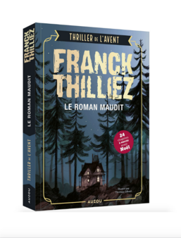 Couverture du "Roman maudit" de Franck Thilliez (Auzou)