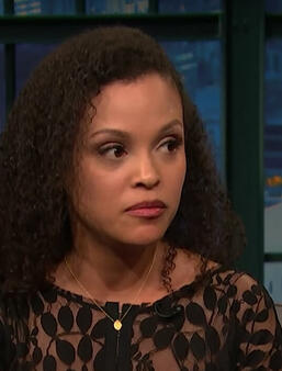 JESMYN WARD - PHOTO COPIE D'ÉCRAN/LATE NIGHT WITH SETH MEYERS