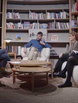 Le plateau du webinaire spécial Partir en Livre 2026