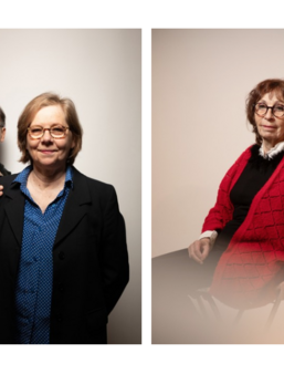Bernardo Toro et Florence Didier-Lambert, cofondateurs de la revue Rue Saint Ambroise (à gauhe) et Martine Malinski, gérante et éditrice des éditions TriArtis