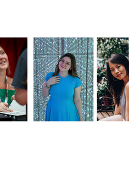 De gauche à droite : Rebecca Yarros, Morgane Moncomble et Ana Huang.