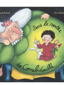 Couverture de Dans le ventre de Cornebidouille, à paraître le 29 avril aux éditions L'Ecole des loisirs - Photo L'École des loisirs