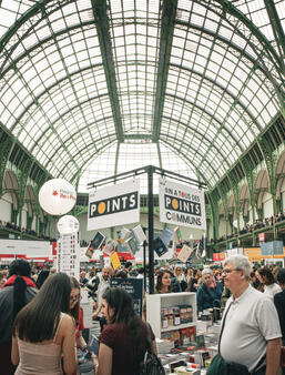 Les visiteurs sont venus nombreux au Festival du livre de Paris