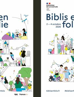 Affiche de Biblis en folie 2026 (©Illustration Loïc Froissart)