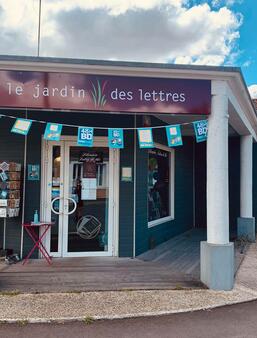La librairie Le Jardin des Lettres à Andernos-les-Bains