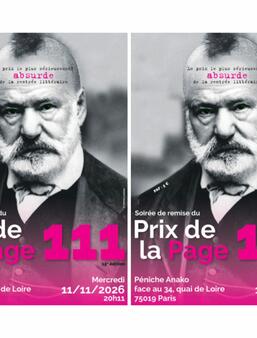 Affiche du prix de la Page 111