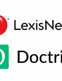 Logo de Lexis Nexis et de Doctrine