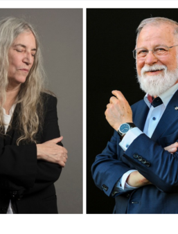 Patti Smith et Alberto Manguel
