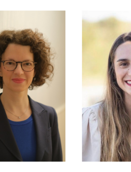 Marie-Anne Jost-Kotik, directrice éditoriale des Éditions First (à gauche), et Cyrielle Londero, responsable éditoriale et à la tête du projet Bookstream (à droite)