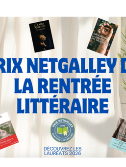 Prix NetGalley de la Rentrée littéraire 2026