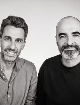 Julien Derain et Laurent Hopman, fondateurs des éditions Deman