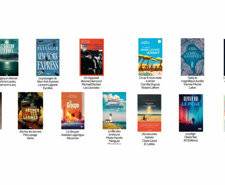 La première sélection du prix Maison de la presse 2026