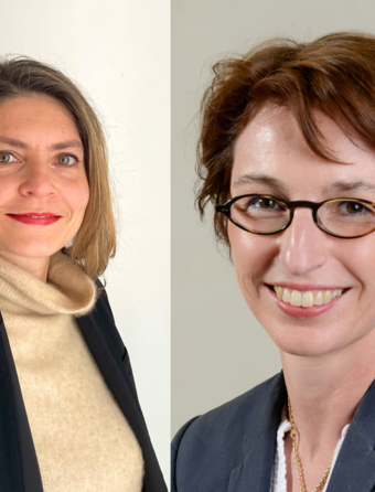 Louise Andrieu et Delphine Dourlet