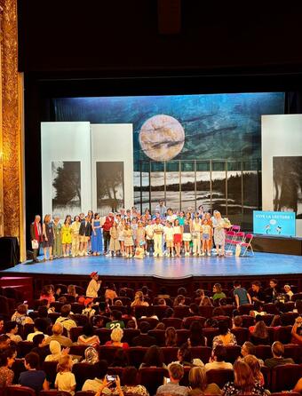 La finale des Petits champions de la lecture, le 25 juin 2025 à la Comédie française