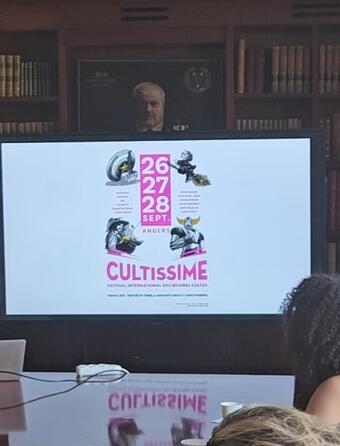 Révélation du logo de la deuxième édition de Cultissime