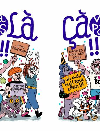 Dessin de l'opération çà va pas là