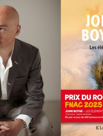 John Boyne, Les Éléments, lauréat du prix Roman Fnac 2025 