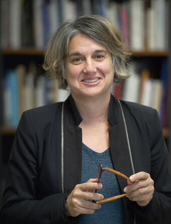 Sophie Noël, directrice de Normandie Livre & Lecture et coprésidente de la Fédération interrégionale du livre