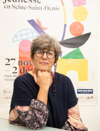 Sylvie Vassallo, directrice du Salon du livre et de la presse jeunesse de Montreuil