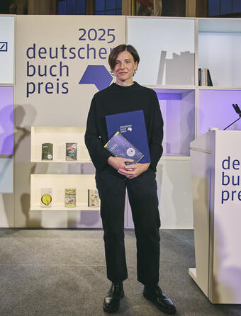 Dorothee Elmiger, lauréate du prix du livre allemand 2025