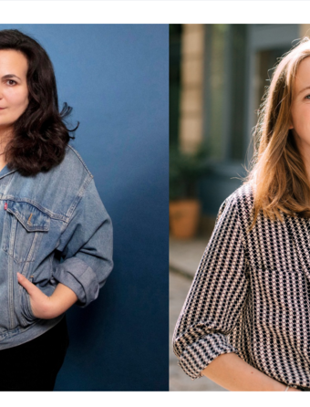 Les lauréates Jakuta Alikavazovic (prix littéraire) & Clara Lodewick (prix BD)