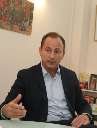 Louis Delas, directeur général de L’École des Loisirs