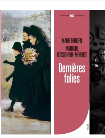 Nouvelles couvertures de la collection "L'univers historique" au Seuil