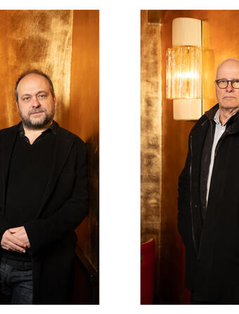 Mathieu Larnaudie et Bertrand Py