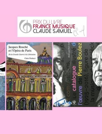 Le palmarès du grand prix du Livre France Musique-Claude Samuel 2026