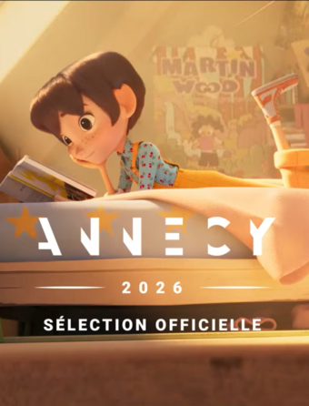 Capture d'écran Bande annonce La Fille dans les nuages présenté au festival d'Annecy dans la sélection officielle