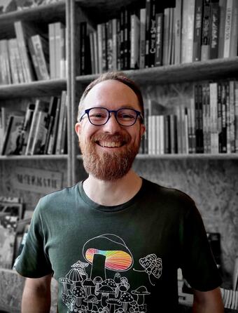 Maël Nonet directeur des éditions Rouquemoute