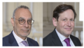 Yves Rolland, président de la CCOGDA, et Emmanuel Marcovitch, rapporteur général 