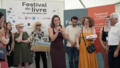 Adèle Yon à la remise du prix Régine Deforges
