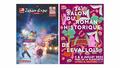 Affiche de la Japan Expo 2025 et du 14e salon du roman historique de Levallois