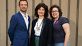 Thomas Bout, directeur des éditions Rue de l'échiquier, Sylvie Crossman, cofondatrice et désormais codirectrice de la collection « Indigène » et Léa Thévenot, responsable de la communication des éditions Rue de l'échiquier