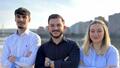 De gauche à droite : Emilien Kosc-Fecko, Thomas Gutkin et Clothilde de Chérancé les co-fondateurs