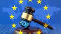 Le marteau de justice, l'intelligence artificielle et le droit européen