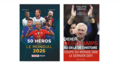 Les couvertures des 50 héros pour le Mondial 2026 (Solar) et de Didier Deschamps au-delà de l'histoire (Mareuil)