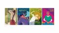 Les quatre premières parutions de la collection Intermezzo chez Dargaud