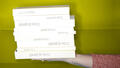 Service de presse jaune