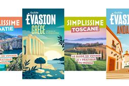 Nouvelles couvertures des guides Evasion et Simplissime