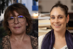 Elisabeth Daldoul (à gauche) et Kenza Sefrioui (©Simo Drissi)