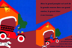 Margaret Wise Brown, Esphyr Slobodkina, "Le petit pompier " (Didier Jeunesse) : Petit et grand.jpg