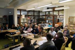 Les ateliers de généalogie à la médiathèque d'Arcueil brassent toujours de nombreux participants.