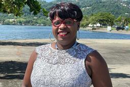 Christine Paschal-Angélique, directrice de la Bibliothèque municipale du Robert, en Martinique.