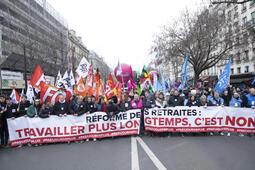 Manifestation contre la réforme des retraites