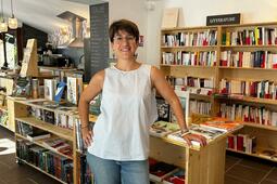 Chloé Bonano, libraire à L'Arbre à Palabres