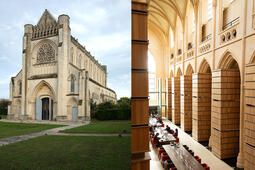 L'abbatiale de l'abbaye d'Ardenne 