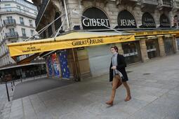 La librairie Gibert Jeune de la place St Michel