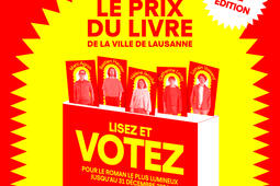 Visuel Prix du livre de la ville de Lausanne 2024